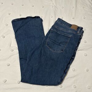 American Eagle High Rise Skinny Kick Jeans